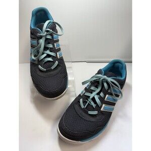 Adidas Women’s LA Trainer Sneakers In Black And Turquoise Sz 8